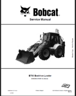 Bobcat B780 Backhoe Loader Service Manual (7363907) (SN B4U311001-B4U399999)