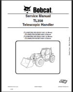 Bobcat TL358 VersaHANDLER® TTC, Telescopic Handler Service Manual (7265615) (SN B3GJ11001-B3GJ99999)