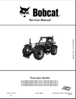 Bobcat TL2660 VersaHANDLER® TTC, Telescopic Handler Service Manual (7282521) (SN B3G614000-B3G699999)