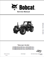 Bobcat TL2660 VersaHANDLER® TTC, Telescopic Handler Service Manual (7282521) (SN B3GA14000-B3GA99999)