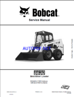 Bobcat S630 Loader Service Manual (6990741) (SN AHGL11001-AHGL99999)