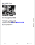 Bobcat E08 Excavator Service Manual (6986785) (SN A4BP11001-A4BP99999)