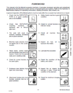 Bobcat E45 Excavator Service Manual (6990720) (SN B2VY11001-B2VY99999)