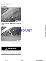 Bobcat E63 Excavator Service Manual (6990613) (SN B34R11001-B34R99999)