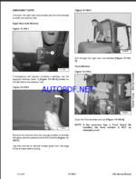 Bobcat E62 Excavator Service Manual (6990794) (SN B34P11001-B34P99999)