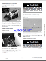Bobcat MT52 Loader Mini Track Service Manual (6902525) (SN 523711001-523799999)