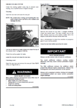 Bobcat S100 Loader Service Manual (6904926) (SN A2G811001-A2G899999)