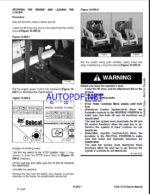 Bobcat S160 Loader Service Manual (6904126) (SN 530011001-530059999)