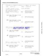 Bobcat B300 Backhoe Loader Service Manual (6903702) (SN 573111001-573199999)