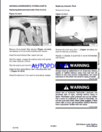 Bobcat B250 Backhoe Loader Service Manual (6903864) (SN 572911001-572999999)