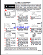Bobcat B100 Backhoe Loader Service Manual (6902812) (SN 572111001-572199999)