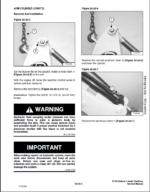 Bobcat B100 Backhoe Loader Service Manual (6901844) (SN 570111001-570199999)
