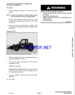Bobcat TL3070 VersaHANDLER® TTC, Telescopic Handler Service Manual (7319660) (SN B4B211001-B4B299999)