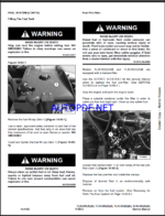Bobcat TL3060 VersaHANDLER® TTC, Telescopic Handler Service Manual (7282535) (SN B3Z811001-B3Z899999)
