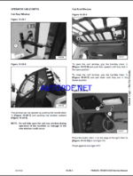 Bobcat TR50210 VersaHANDLER® TTC, Telescopic Handler Service Manual (7285035) (SN XVL1550000-XVL19999999)