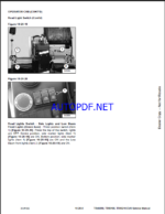 Bobcat TR40250 VersaHANDLER® TTC, Telescopic Handler Service Manual (7277187) (SN BVX1550000-BVX19999999)