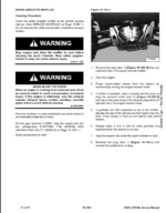 Bobcat UV34 Utility Vehicle Service Manual (7393733) (SN B53611001-B53699999)
