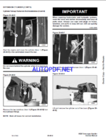 Bobcat VR638 VersaHANDLER® TTC, Telescopic Handler Service Manual (6904755) (SN 365111001-365111999)