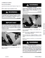 Bobcat T770 Loader Service Manual (7252384) (SN AT6311001-AT6399999)