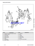 Bobcat Backhoe Attachment, Implement Service Manual (7398840) (SN B57K00101-B57K99999)