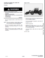 Bobcat T35130S VersaHANDLER® TTC, Telescopic Handler Service Manual (7283378) (SN B41B11001-B41B99999)