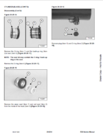 Bobcat E32 Excavator Service Manual (6987272) (SN B3CS11001-B3CS99999)