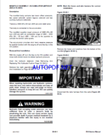 Bobcat E60 Excavator Service Manual (7407587) (SN B4GR11001-B4GR99999)
