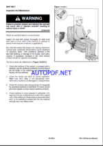 Bobcat S16 Loader Service Manual (7312959) (SN B47F11001-B47F99999)