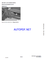 Bobcat B250 Backhoe Loader Service Manual (6902715) (SN 572211001-572299999)