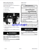 Bobcat T66 Loader Service Manual (7353050) (SN B4SB11001-B4SB99999)