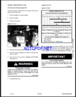 Bobcat T62 Loader Service Manual (7353171) (SN B4SF11001-B4SF99999)