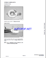 Bobcat B100 Backhoe Loader Service Manual (6902812) (SN 572111001-572199999)