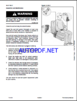Bobcat T140 Loader Service Manual (6987041) (SN A3L820001-A3L899999)