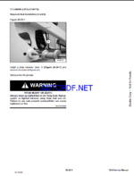 Bobcat T250 Loader Service Manual (6986682) (SN A5GT11001-A5GT19999)