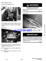 Bobcat TL3070 VersaHANDLER® TTC, Telescopic Handler Service Manual (7319660) (SN B4B211001-B4B299999)