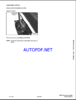 Bobcat VR638 VersaHANDLER® TTC, Telescopic Handler Service Manual (6904755) (SN 356411001-356411999)