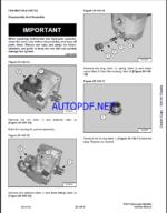 Bobcat VR638 VersaHANDLER® TTC, Telescopic Handler Service Manual (6904755) (SN 365011001-365011999)
