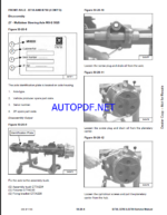 Bobcat B750 Backhoe Loader Service Manual (7286757) (SN B45211001-B45299999)