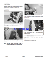 Bobcat Backhoe Attachment, Implement Service Manual (7398840) (SN B57K00101-B57K99999)