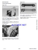 Bobcat Backhoe Attachment, Implement Service Manual (7398840) (SN B52R00101-B52R99999)