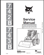 Bobcat 742 Loader Service Manual (6720772) (SN 509418001-509499999)