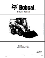 Bobcat S66 Loader Service Manual (7400113) (SN B51U11001-B51U99999)
