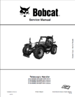 Bobcat TL3060 VersaHANDLER® TTC, Telescopic Handler Service Manual (7400360) (SN B4ZJ11001-B4ZJ99999)
