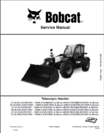Bobcat TL3465 VersaHANDLER® TTC, Telescopic Handler Service Manual (7283184) (SN B41N11001-B41N99999)