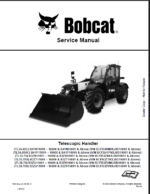 Bobcat TL3465 VersaHANDLER® TTC, Telescopic Handler Service Manual (7283184) (SN B41P11001-B41P99999)
