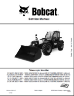Bobcat TL3570 VersaHANDLER® TTC, Telescopic Handler Service Manual (7283184) (SN B3ZS11001-B3ZS99999)