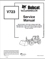 Bobcat VR530C VersaHANDLER® TTC, Telescopic Handler Service Manual (6902760) (NO SN)