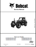 Bobcat TL2660 VersaHANDLER® TTC, Telescopic Handler Service Manual (7282535) (SN B3YG11001-B3YG99999)