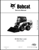 Bobcat S62 Loader Service Manual (7353168) (SN B4SE11001-B4SE99999)