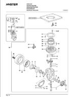 Hyster C1.5B V35XMU Forklift Parts Manual